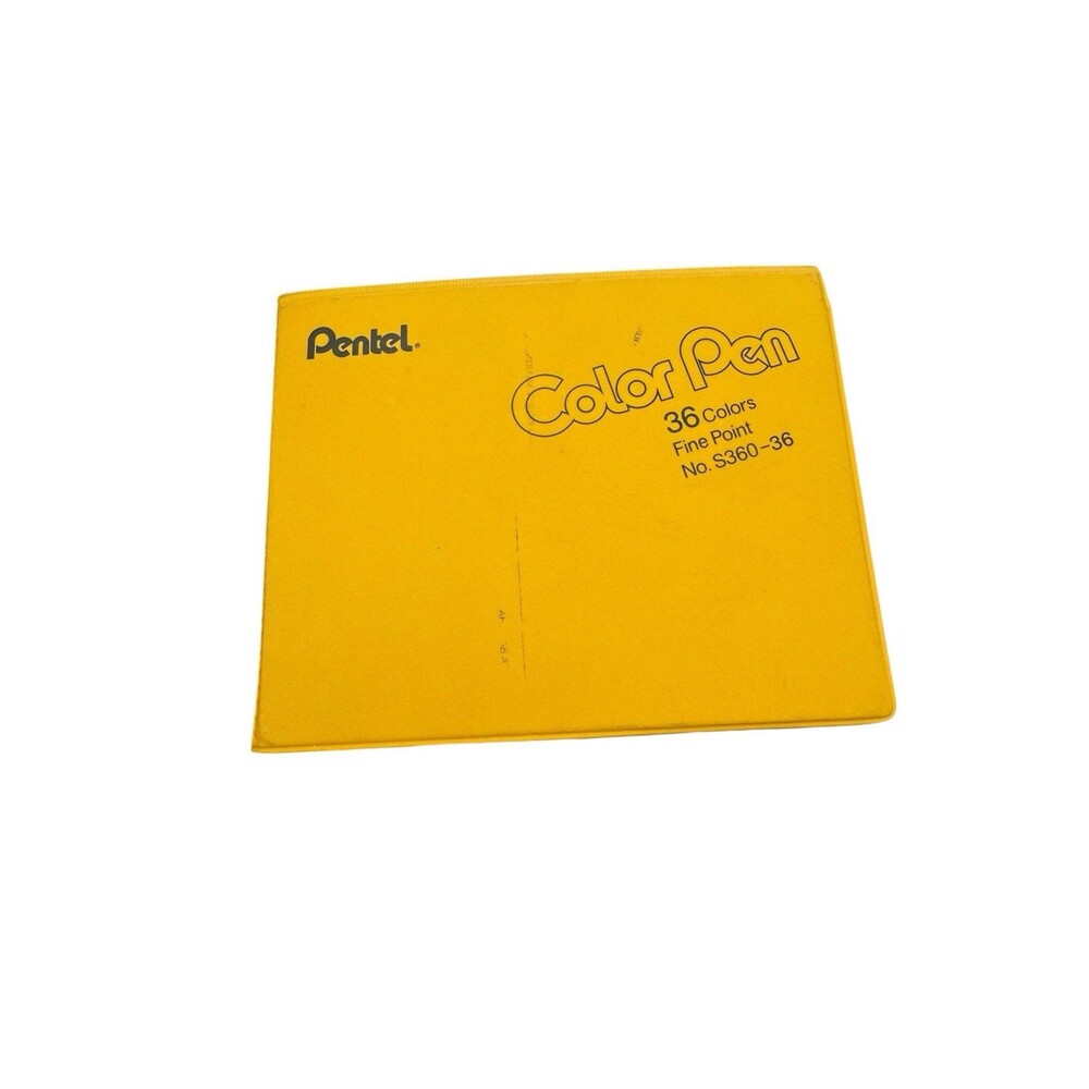 Vintage Pentel 36 Color Pen Set S360-36 (Partial - 4 Missing) Fast Shipping